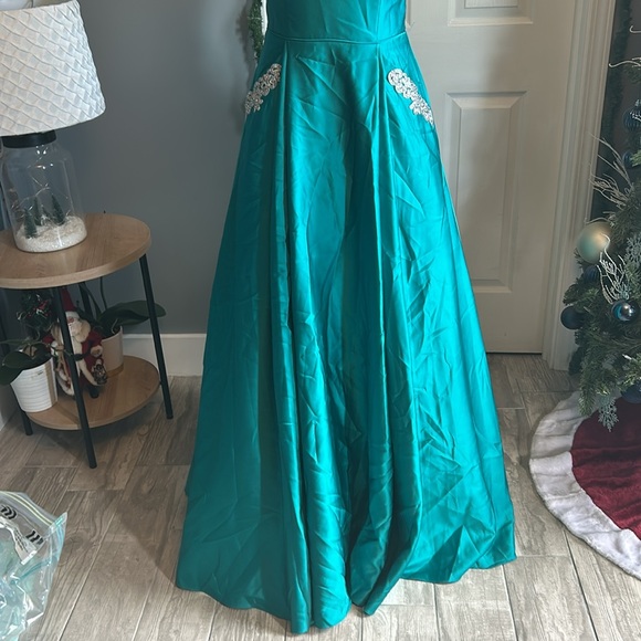 Teal Stacy Sklar dress - Picture 16 of 16